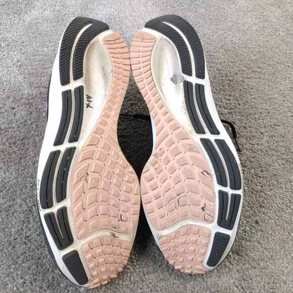 Nike Air Zoom Pegasus 37 Womens 9 Running Shoes Black Light Arctic Pink 2020 - Picture 2 of 11